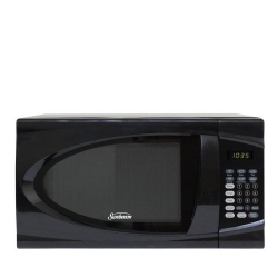Sunbeam 0.9 cu ft Microwave, Black